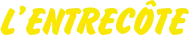 L'entrecôte - Logo